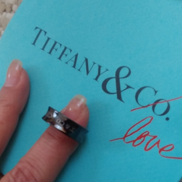 🌼🌼SOLD ON EBAY🌼🌼Tiffany & Co. Black Titanium - Picture 4 of 8